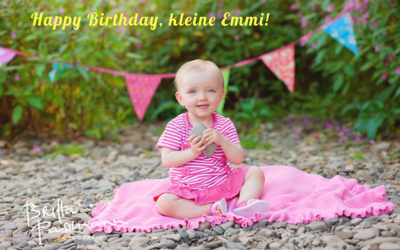 Babyfotos Dortmund oder Happy Birthday, kleine Emmi!