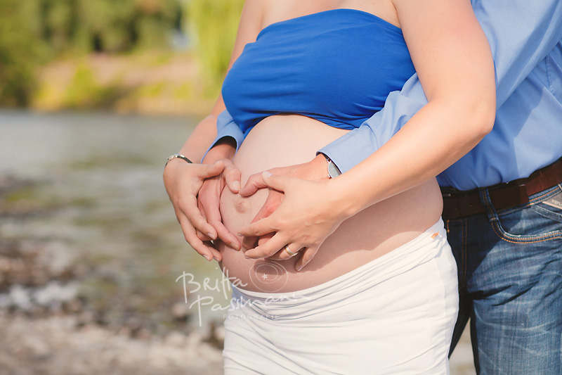 Natürliche Schwangerschaftsfotos, Babybauchfotos in Dortmund