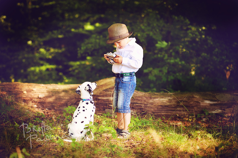 Paul & Lotte | Kinderfotografie & Hundefotografie in Dortmund