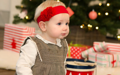 Babyfotos zur Weihnachtszeit | Fiona