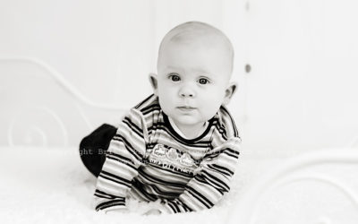 Babyfotos zu Weihnachten | Bastian | 4 Monate