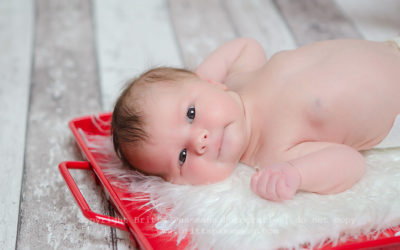 Hallo ich bin Frieda! | Neugeborenenfotografie Dortmund | 7 Tage alt