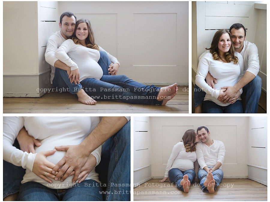 Kugelrunder Babybauch | Schwangerschaftsfotografie Dortmund