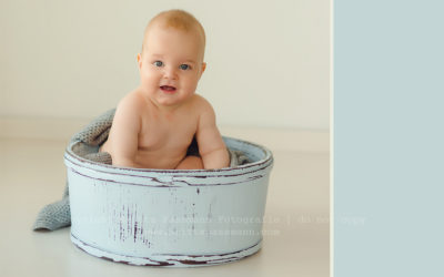 Babyfotos im Babyfotostudio in Dortmund Oespel | Theo 7 Monate