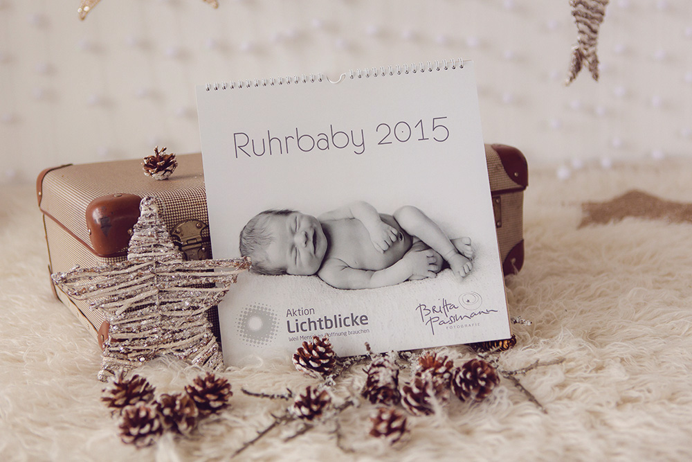 Ruhrbaby-Kalender 2015 | Charity Projekt zu Gunsten der Aktion Lichtblicke