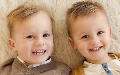 Kinderfotos und Familienfotos zu Weihnachten