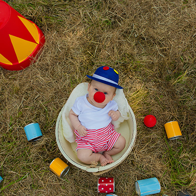 Themenshooting Zirkus | Sommerfotoaktion Tag 2 | fröhliche Kinder- und Familienfotos in Dortmund