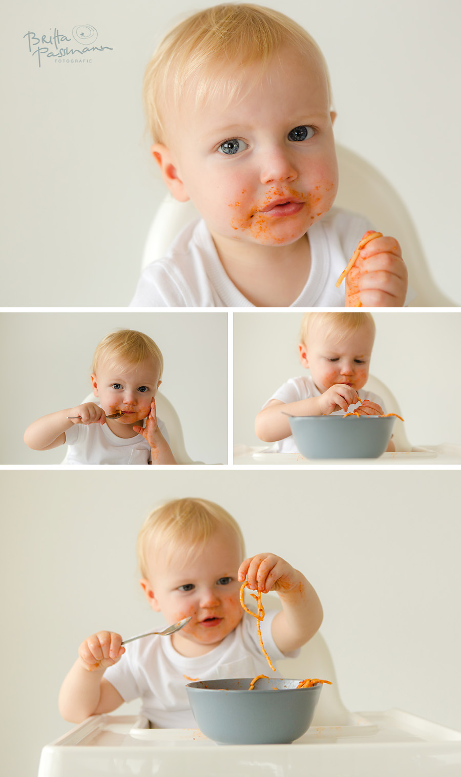 Babyfotos Mittagessen Fotoshooting Dortmund essen alleine essen Fotoshooting