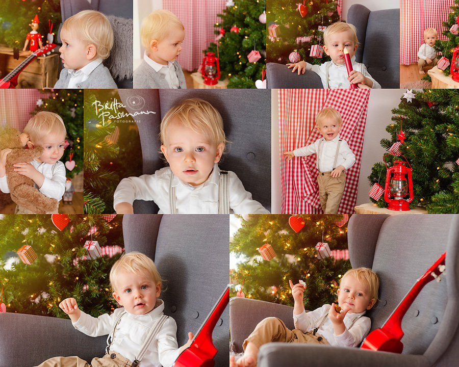 Kinderfotos im Fotostudio Dortmund Weihnachten