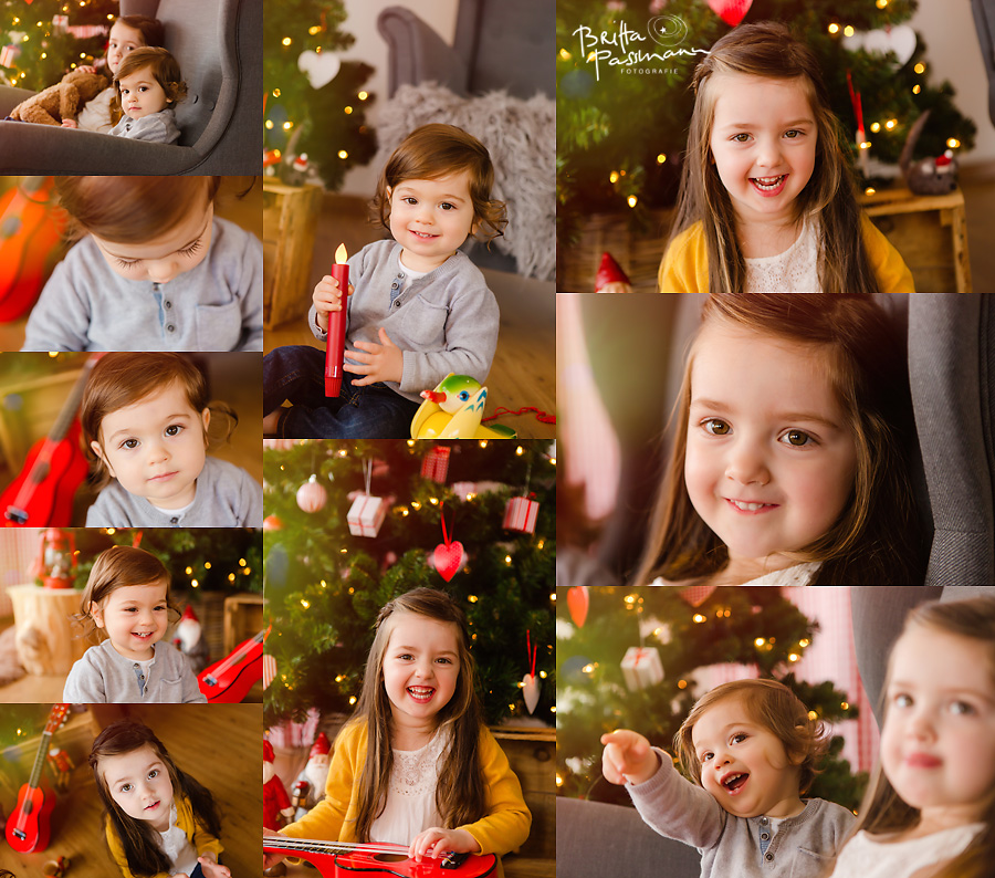 Kinderfotos im Fotostudio Weihnachtsgeschenk