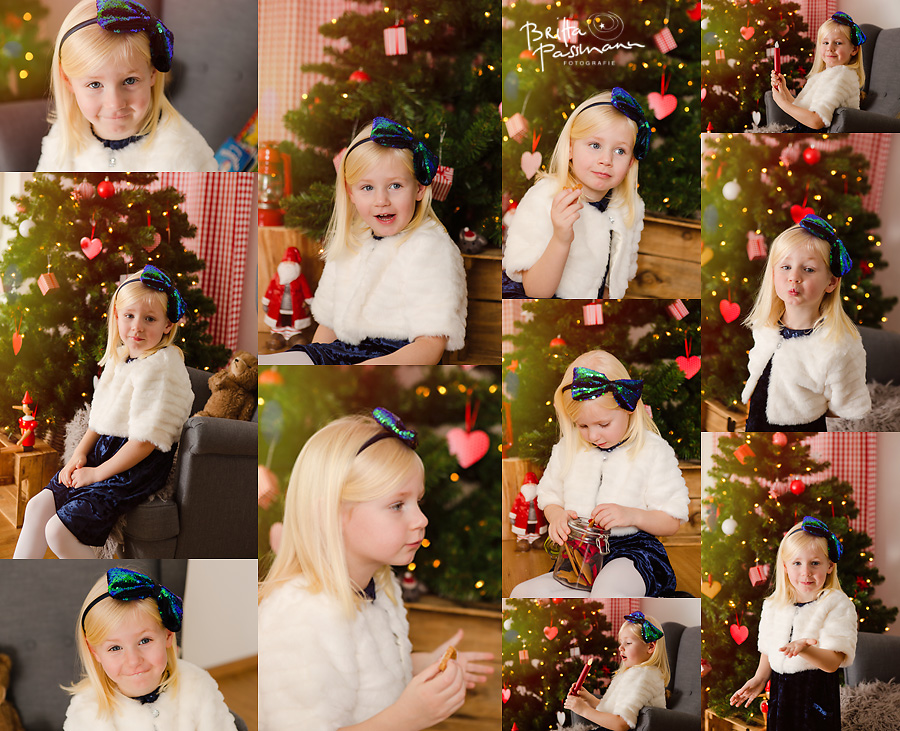 Kinderfotos zu Weihnachten in Bochum