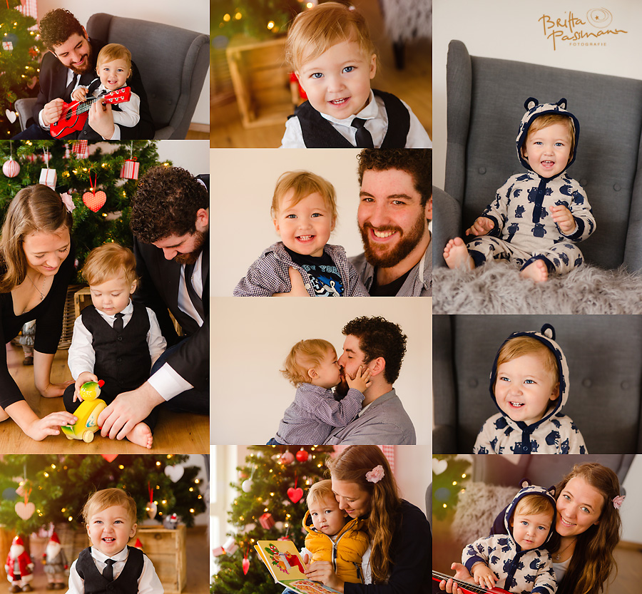 Kinderfotos zu Weihnachten in Dortmund