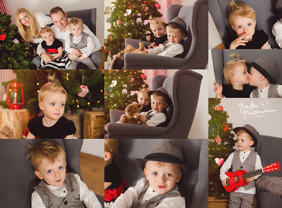 Kinderfotos zu Weihnachten in Dortmund