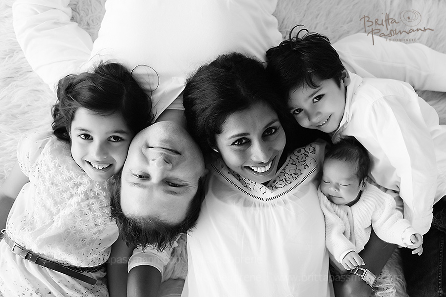 Familienfotos im Fotostudio in Dortmund