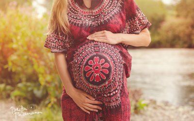 Babybauchfotoshooting in Dortmund | Babybauchfotos in der Natur