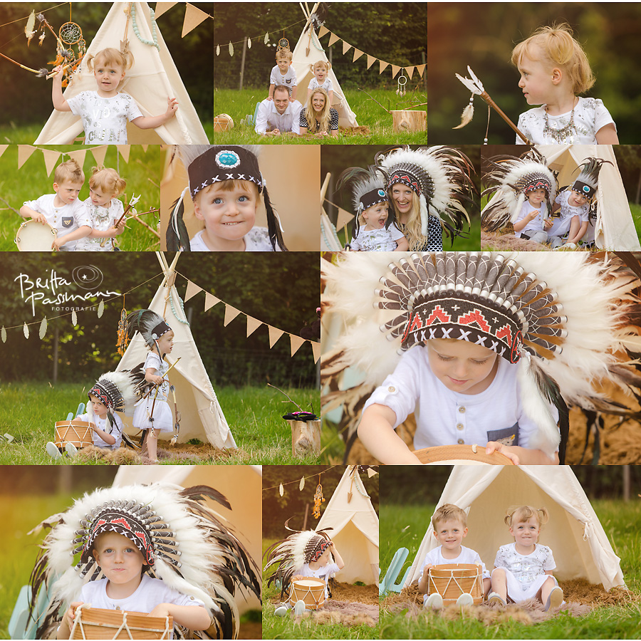 Kinderfotos Kinderfotografie Dortmund Indianerfotoshooting