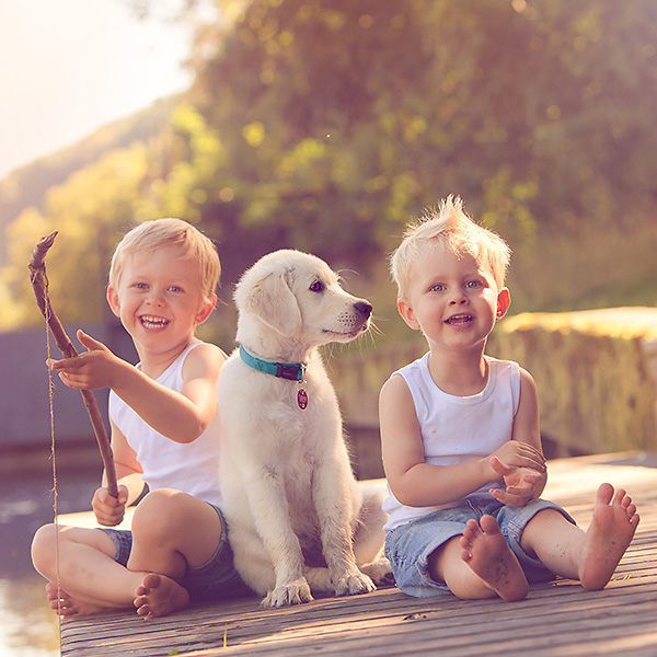 Wie ein Angelausflug zum Fotoshooting wird oder wie ein Fotoshooting auch kleinen Jungs jede Menge Spaß machen kann