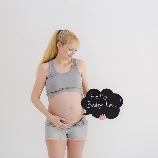 Babybauchfotoshooting – werdende Mama in Dortmund