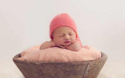 Neugeborenenfotos von Elisa – Fotoshooting im Atelier in Dortmund Sölde