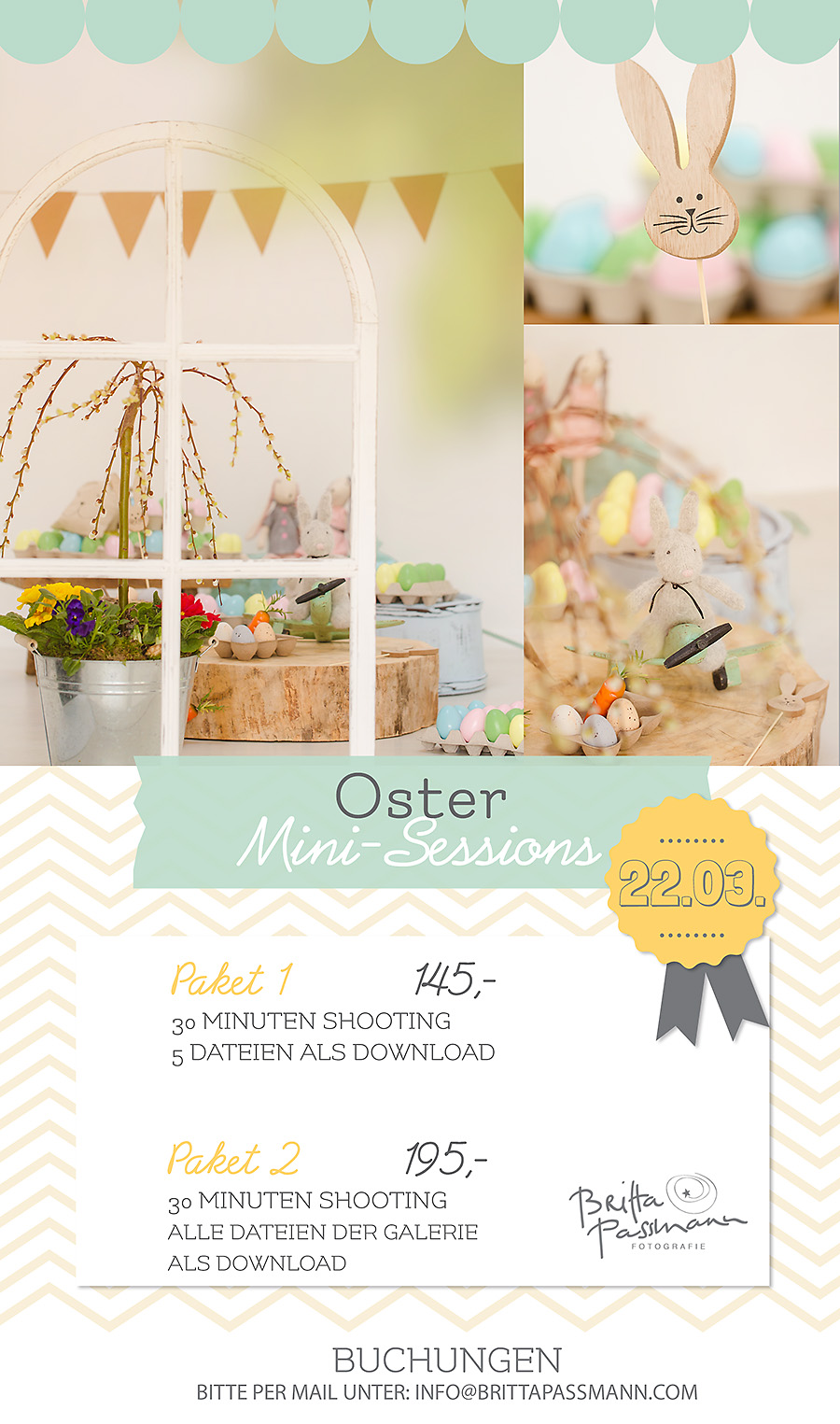 Ostern Fotoshooting Kinderfotos Babyfotos Dortmund Britta Passmann