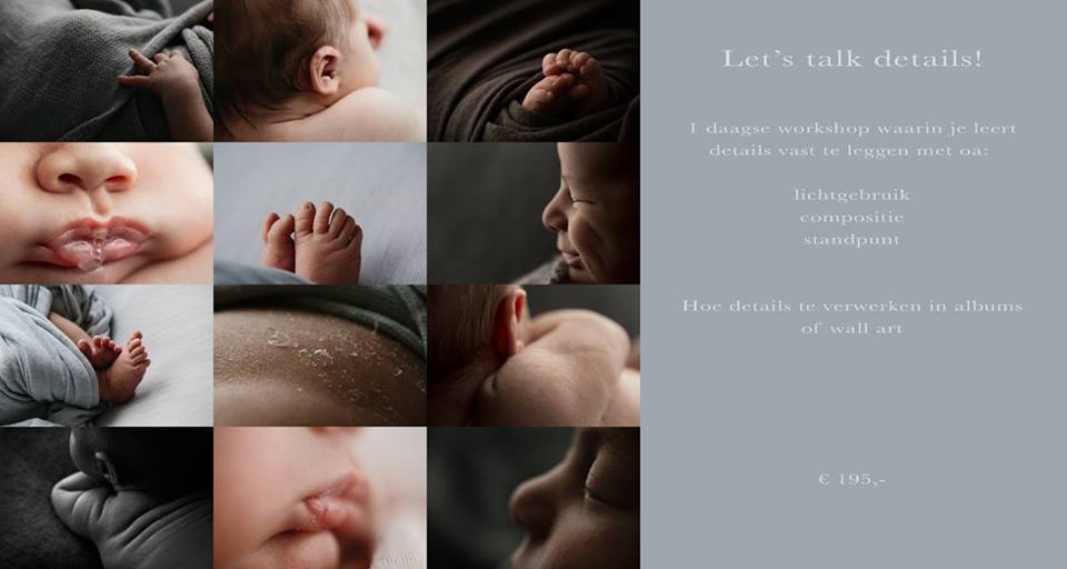 Fotoworkshop Workshop Neugeborenenfotografie Dortmund Patricia van den Bogaart Britta Passmann